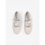 GOODIN Beige sports leather ballerinas | Shoptok.si
