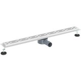  Odvod za tuš s staklenim poklopcem i 360° sifonom Srebrno 90 cm | shoptok.hr