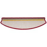  Prostirke za stepenice 15 kom 65x24x4 cm crvene poluokrugle velike | shoptok.hr