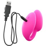 Love To Love Wonderlove - punjivi radio 2u1 vibrator za klitoris (ružičasti) | shoptok.hr