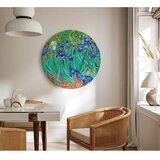  Okrugla slika - Vincent Van Gogh - Irises 60x60 | shoptok.hr