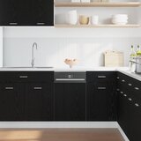 PANEL za perilicu posuđa Lyon crni hrast 45x1,5x67 cm inženjerski drvo | shoptok.hr