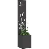  Privatnost u vrtu Crna 32 x 150 cm Hladno valjana čelična | shoptok.hr