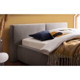 Meise Möbel Svjetlo smeđi bračni krevet s prostorom za odlaganje s podnicom 180x200 cm Cube – | shoptok.hr