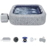 Ramiz Masažni bazen (jacuzzi) San Francisco Smart Hydrojet Pro | 230 x 230 x 71 cm Bestway 6001Q | Shoptok.si