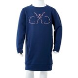  Dječja haljina trenirka modra 104 | shoptok.hr