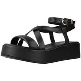 Tommy Hilfiger Sandali & Odprti čevlji NEW FLATFORM STRAP Črna | Shoptok.si