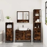  3-dijelni set kupaonskog namještaja boja hrasta drveni | shoptok.hr