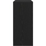  Komoda s ladicama i vratima crni hrast 70 5x34x74 5 cm | shoptok.hr