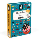 Janod Magnetna knjiga - Smešni obrazi - Fantje | Shoptok.si
