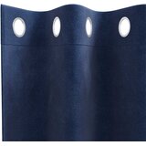  Zavjese za zamračivanje 2 pcs Tamno plava 140 x 225 cm Baršun | shoptok.hr