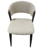 Arti Trpezarijska stolica B2666 Milano Bez/Crne metalne noge 500x590x870 mm ( 775-460 ) Cene