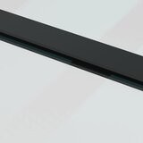  Klizna vrata s okovom 102x205 cm ESG staklo i aluminij | shoptok.hr