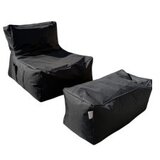 Atelier Del Sofa lazy bag set xxl sedir black | ePonuda.com