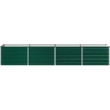  Povišeni vrtni krevet Zelena 320 x 80 x 55 cm | shoptok.hr