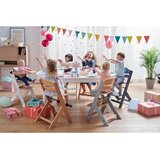Kinderkraft stolček za hranjenje ENOCK, sivo-rjava | Shoptok.si