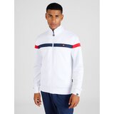 Ellesse Jopa na zadrgo temno modra / svetlo rdeča / off-bela | Shoptok.si