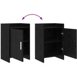  Noćni ormarići Crni hrast 40 x 30 x 60 cm Konstruirano drvo | shoptok.hr