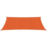  The Living Store Senčno jadro 160 g/m² pravokotno oranžna 4x5 m HDPE - Jadro Za Senco, (21494675) | Shoptok.si