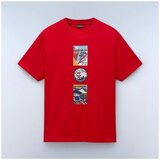 Napapijri Majice & Polo majice PORTALET Rdeča | Shoptok.si