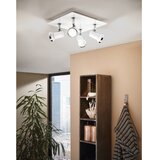 Eglo Tamara 1 spot/4, led, 4x3,3w, 4x240lm, ip44, hrom/bela | Eponuda.com