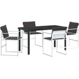  Vrtni set za objed 5 pcs Bijela 140 x 70 x 73 cm | Eponuda.com