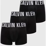 Calvin Klein Underwear Boksarice 3-pack moške, črna barva, 000NB3775A