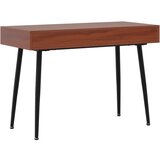 Stol za računalo s ladicom smeđi 110x50x75 cm konstruirano drvo | shoptok.hr