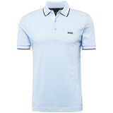 BOSS Green Majica 'Paddy' mornarsko plava / svijetloplava / bijela | shoptok.hr