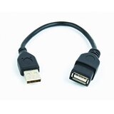  USB 2.0 kabal CCP-USB2-AMAF-0.15M, 15cm, A-A BLACK ext cable | Eponuda.ba