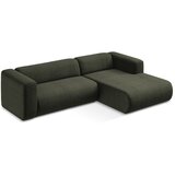 Makamii Zelena kotna sedežna garnitura (desni kot/z ležalnikom) Ekahi – | Shoptok.si