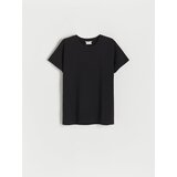 Reserved - Pamučna majica kratkih rukava - crno | shoptok.hr