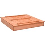 vidaXL Pješčanik od jelovine 95 x 90 x 15 cm | shoptok.hr