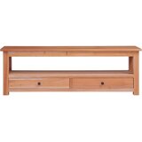 vidaXL TV ormarić 115 x 30 x 40 cm od masivnog drva mahagonija | shoptok.hr