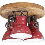  Stropna svjetiljka 25 W pohabano crvena 35 x 35 x 25 cm E27 | shoptok.hr
