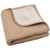 Jollein dekica celoletna 75x100cm Jungle Jambo biscuit/oatmeal | Shoptok.si