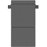 SK Zložljiv kavč postelja Svetlo siva 100 x 80 x 60 cm Blago, (5000300752) | Shoptok.si