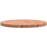 vidaXL Mizna plošča Ø70x4 cm okrogla trdna bukovina | Shoptok.si