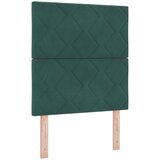  Krevet s opruga kutije Tamnozelena 80 x 200 cm Baršun | shoptok.hr