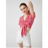 Koton Blouse - Pink - Fitted Cene
