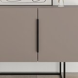 Marckeric Siva/bež nizka komoda 200x80 cm Titan – | Shoptok.si
