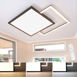 Nettlife LED stropna svetilka 46W dnevna soba črna moderna zatemnljiva kuhinjska svetilka z zvezdnatim nebom za spalnico, delovno sobo, hotel, pisarno, (22111216) | Shoptok.si