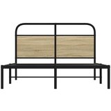 vidaXL Okvir kreveta bez madraca boja hrasta sonome 120x190 cm drveni | shoptok.hr