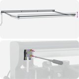  Okvir tende Rdeča in bela 500 × 300 cm Poliester s PU premazom, (5000213246) | Shoptok.si