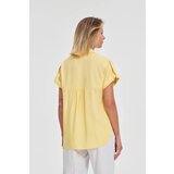 Marisse Yellow Viscose Shirt | ePonuda.com
