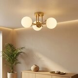  Brilagi - plafonska visilica MALIVA 3xE14/15W/230V zlatna/bela | Eponuda.com