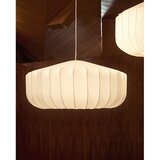 Kave Home Bela stropna svetilka s tekstilnim senčilom ø 76 cm Somar – | Shoptok.si