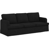 SOFA Crna 201 x 80 x 85 cm tkanina | shoptok.hr