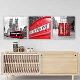 WALLXPERT DRPRC28 Višenamenska Dekorativna Platna (3 Komada) | Eponuda.com