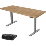 Uvi STANDARD V2 električni sit-stand stol - Chalet Oak i sivi okvir Cijene